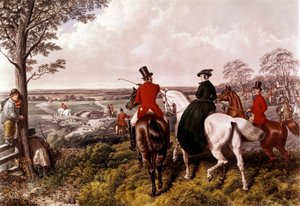 La partenza per la caccia alla volpe da John Frederick Herring Senior