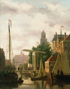 Un canale ad Amsterdam
