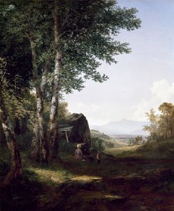 Veduta del Monte Mansfield, 1849 da John Frederick Kensett