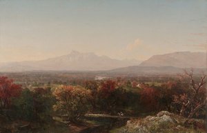 Un giorno di ottobre nelle White Mountains, 1854 da John Frederick Kensett