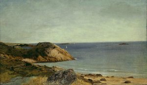 Costa rocciosa, c.1860 da John Frederick Kensett