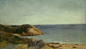 Costa rocciosa da John Frederick Kensett