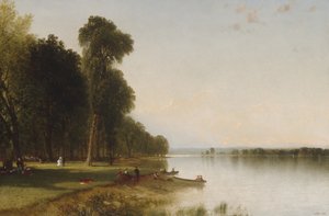 Giornata estiva sul lago Conesus, 1870 da John Frederick Kensett