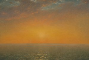 Tramonto sul mare da John Frederick Kensett