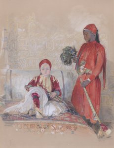 Iskander Bey e il suo servitore da John Frederick Lewis