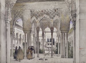 Il Cortile dei Leoni (Patio de los Leones), da 