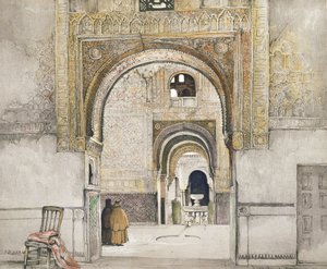 La Sala delle Due Sorelle (Sala de las dos Hermanas), da 