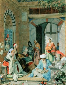 La preghiera dei fedeli guarirà i malati da John Frederick Lewis