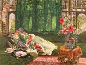 La siesta, c.1876 da John Frederick Lewis