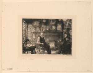 La stanza sul retro di McSorley da John French Sloan