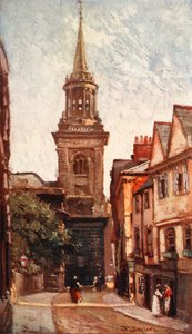 Chiesa di Tutti i Santi, da Turn Street, 1903 da John Fulleylove