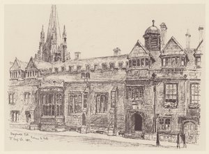 Brasenose College da John Fulleylove