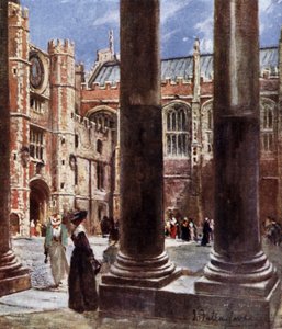 Clock Court, Hampton Court Palace, Richmond upon Thames, Londra