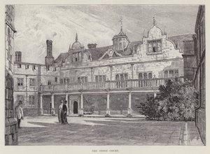 Casa Knole, Il Cortile di Pietra da John Fulleylove