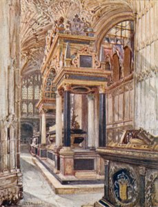 Monumento di Maria, Regina di Scozia, nella Cappella di Enrico VII da John Fulleylove