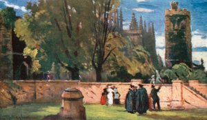New College (litografia a colori)