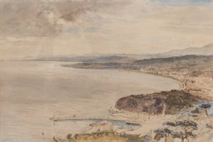 Nizza, vista verso ovest da John Fulleylove