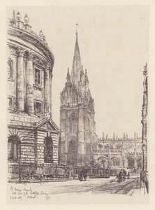 Oxford: Chiesa di Santa Maria da John Fulleylove