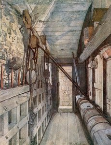 Portcullis nella Torre Sanguinosa da John Fulleylove