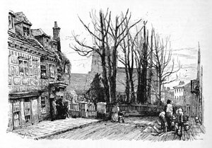 Quarry Street, con St. Marys, 1886 da John Fulleylove