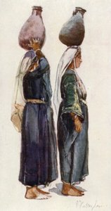 Studi di donne contadine siriane da John Fulleylove