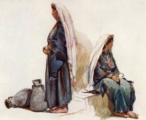 Studi di donne contadine siriane da John Fulleylove