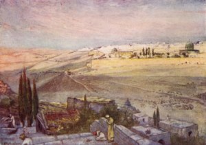 Alba dal Monte degli Ulivi da John Fulleylove