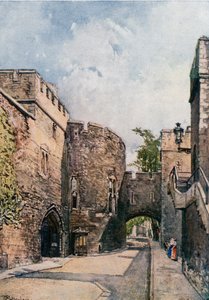 La Torre Insanguinata e la Casa dei Gioielli (Torre di Wakefield), vista verso est