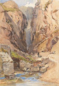 La fonte Castalia, Delfi