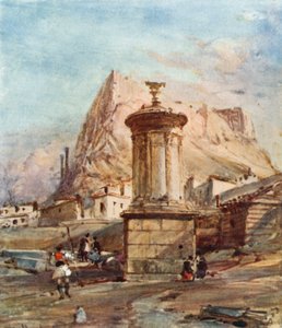 Il Monumento Coragico di Lisicrate da John Fulleylove