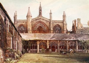 Il Chiostro, New College da John Fulleylove