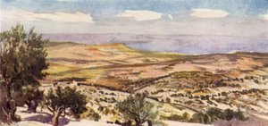 I campi di Ruth e Boaz, vicino a Betlemme da John Fulleylove