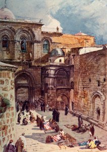Il Cortile della Chiesa del Santo Sepolcro, 1902