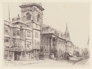 The High, con la Chiesa di Tutti i Santi e l