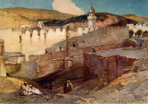 La moschea di Hebron sopra la grotta di Machpelah, 1902