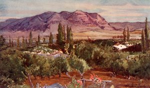 Il monte della tentazione da Gerico