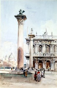 La Piazzetta di San Marco, Venezia da John Fulleylove