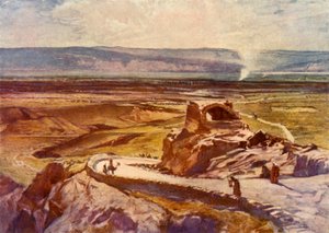 La pianura di Gerico verso le montagne di Moab, 1902