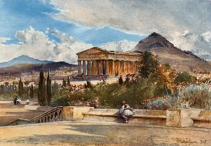 Il tempio di Teseo da sud-ovest