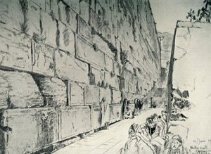 Il Muro del Pianto da John Fulleylove