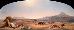 Mietitori nella Campagna Romana da John Gadsby Chapman