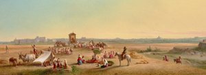 Servizio della Messa sulla Campagna 1878 da John Gadsby Chapman
