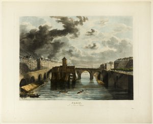 Parigi, Le Pont-au-Change da John Gendall
