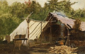 Campo nel bosco principale da John George Brown