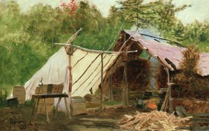 Campo nel bosco del Maine, n.3 da John George Brown