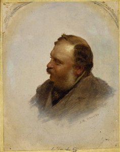 Ritratto di William Brand, c. 1862 da John George Brown