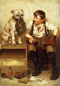 Lustrascarpe, 1902 da John George Brown