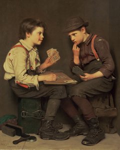 Il piccolo burlone da John George Brown