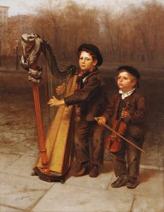 I piccoli vagabondi, 1874 da John George Brown