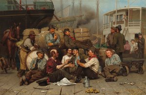 Il mezzogiorno dei portuali da John George Brown
